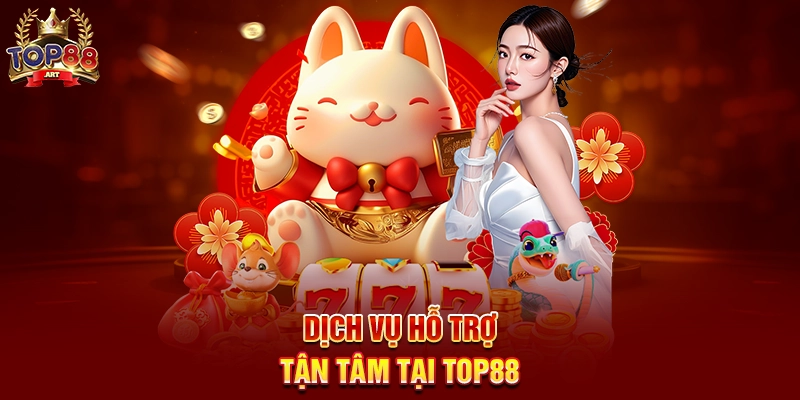 Dịch vụ hỗ trợ tận tâm tại Top88